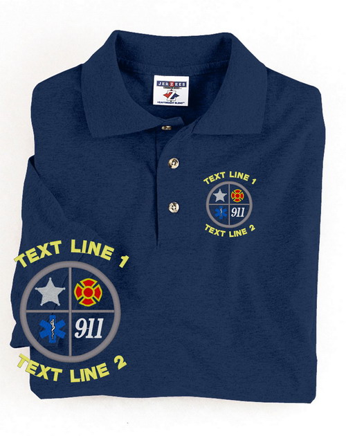 (image for) 911 Dispatcher Polo Embroidered #173